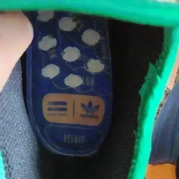 adidas Pharrell X NMD Human Race Animal Print Pulse Amber HP3221 Men's size 11 - Picture 7 of 8